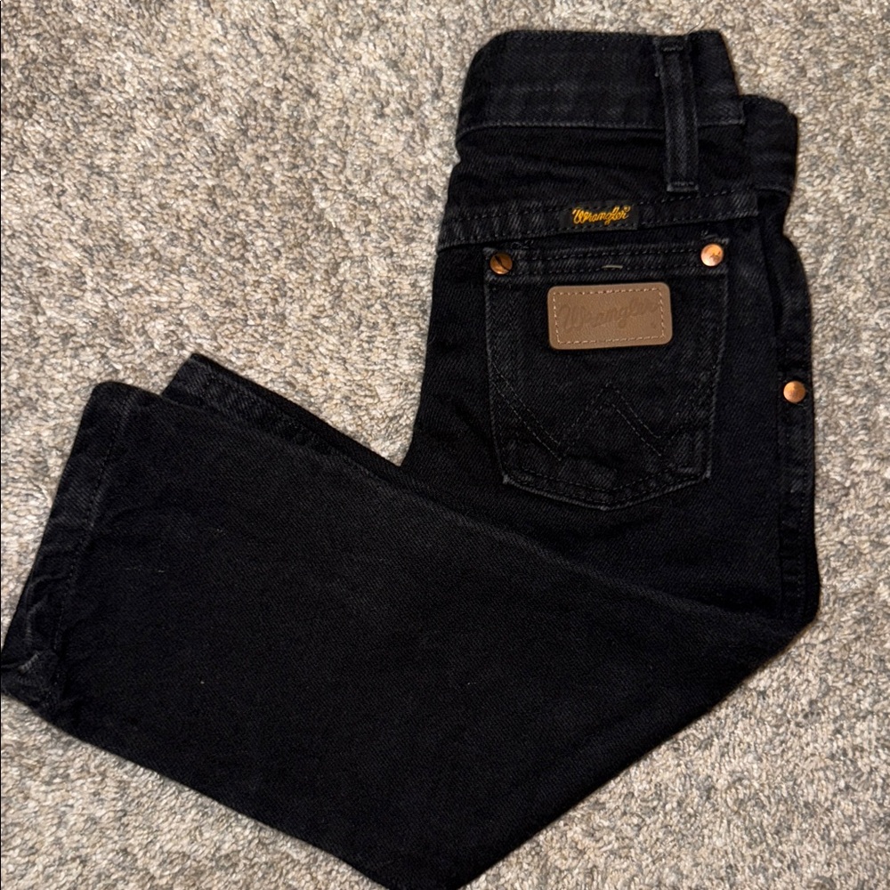 Wrangler Boys Black Jeans